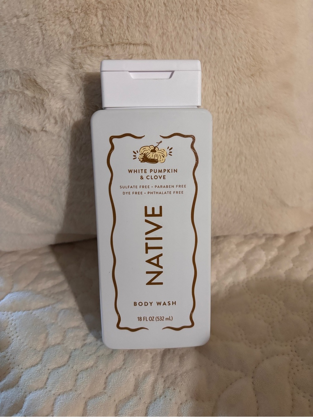 Limited edition Native White Pumpkin & Clove Body Wash